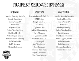 List of Maifest Vendors